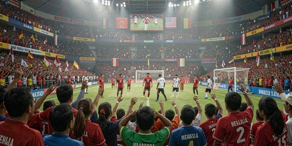 Tampilan awal permainan yang memukau dan berwarna.