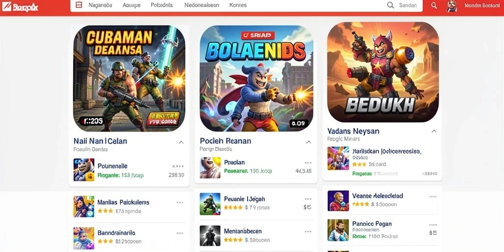 Tampilan antarmuka yang menarik dan modern.
