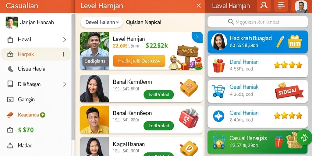 Tampilan antarmuka yang ramah pengguna.
