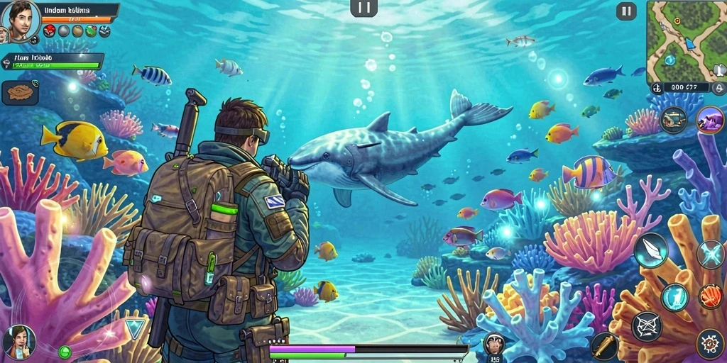 Screenshot menunjukkan fitur multiplayer yang seru.