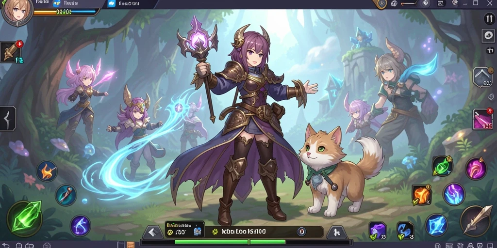 Tampilan awal game yang memukau.
