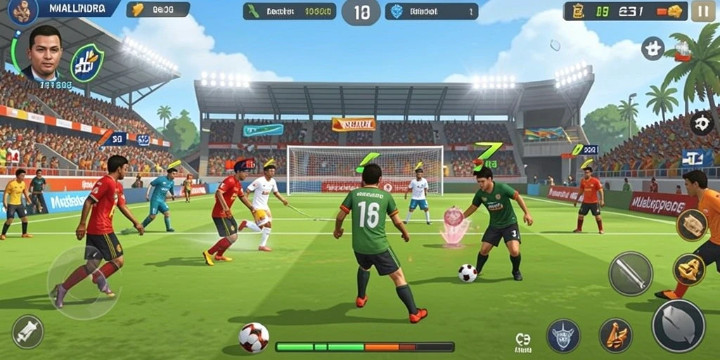 Tampilan antarmuka yang menarik dan sederhana.