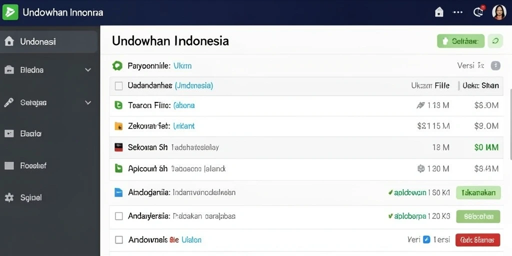 Tampilan awal yang menarik dan intuitif.